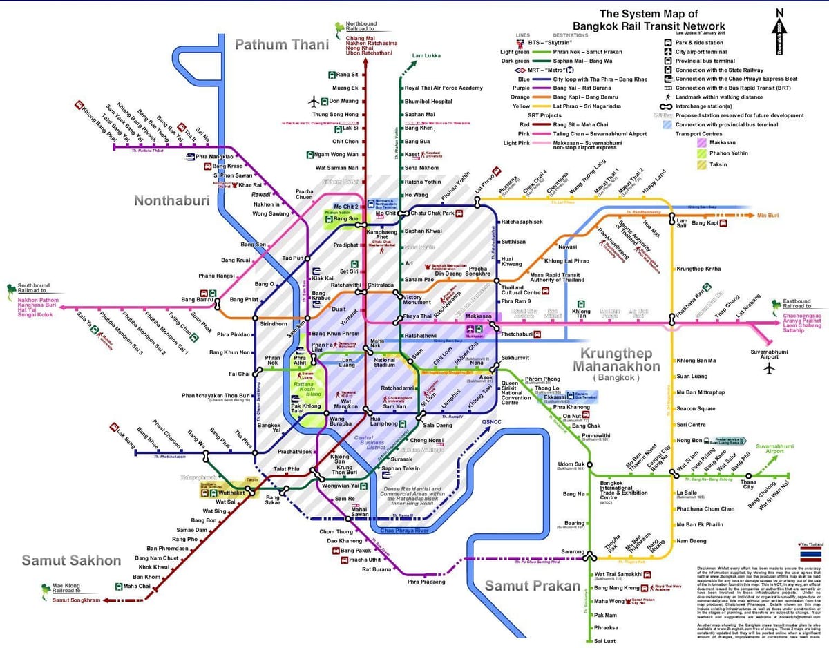 bkk ரயில் வரைபடம்